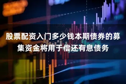股票配资入门多少钱本期债券的募集资金将用于偿还有息债务