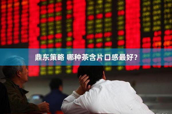 鼎东策略 哪种茶含片口感最好？