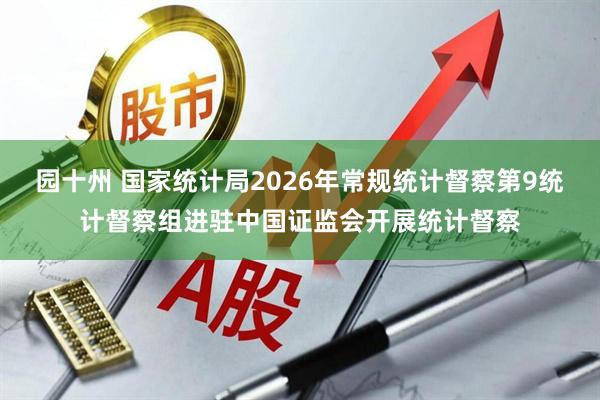 园十州 国家统计局2026年常规统计督察第9统计督察组进驻中国证监会开展统计督察